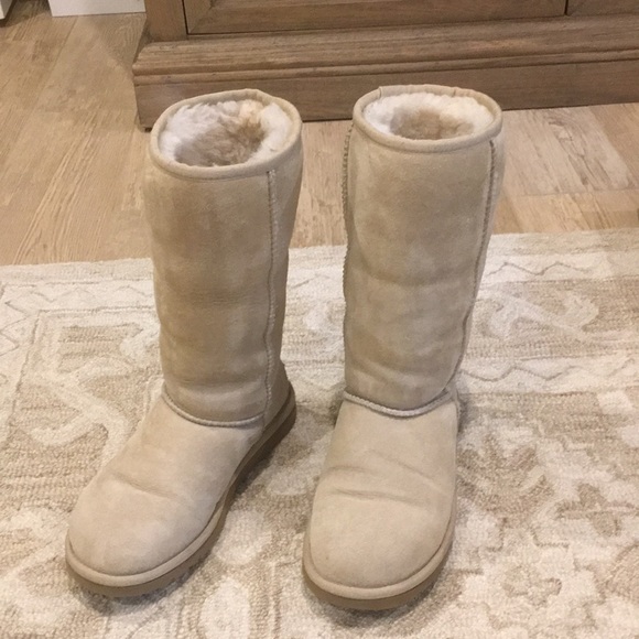 tall sand uggs